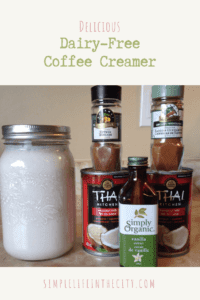 Dairy free coffee creamer