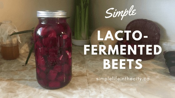Lacto-Fermented Beets