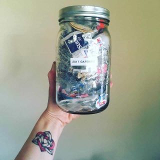 Simple Life in the City garbage jar 2017
