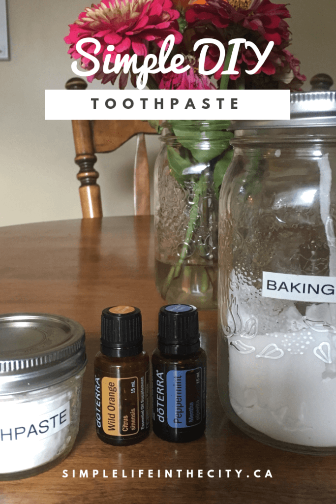 Simple DIY Toothpaste