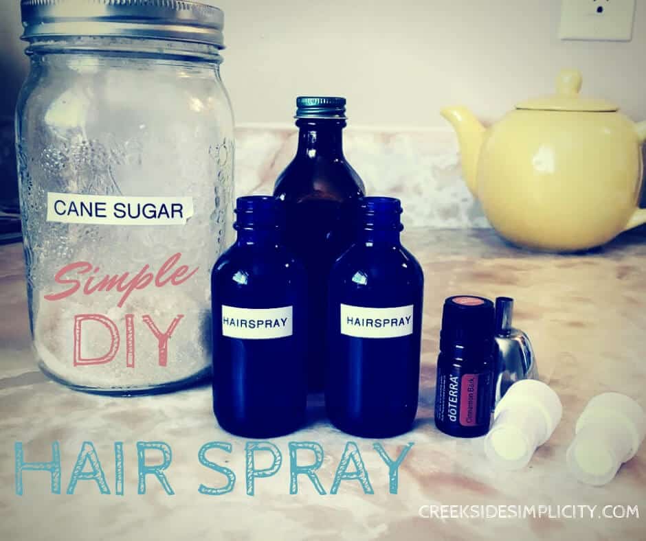 Simple DIY Hair Spray