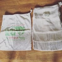 organic cotton produce bags
