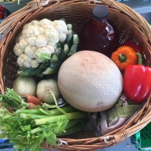 farmer's market basket