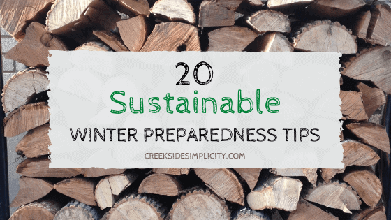 20 Sustainable Winter Preparedness Tips