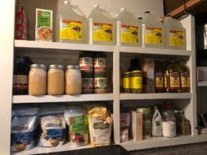 winter preparedness pantry