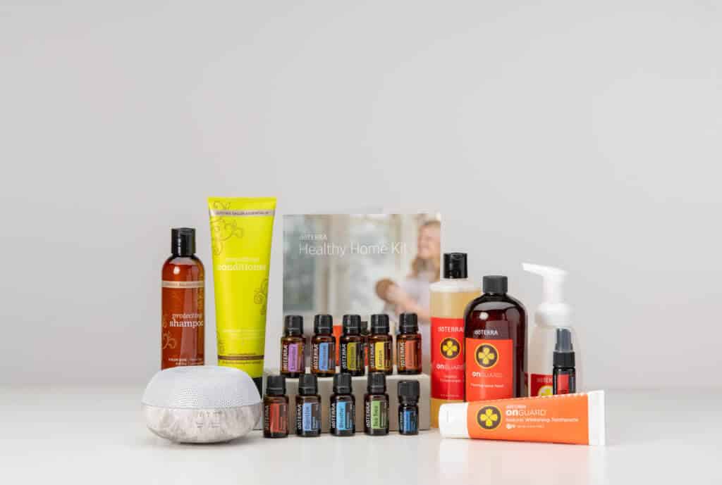 get started with essential oils doTERRA Healthy Home Enrolment Collection 