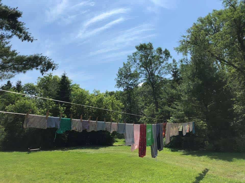 a laundry system that works - clothesline