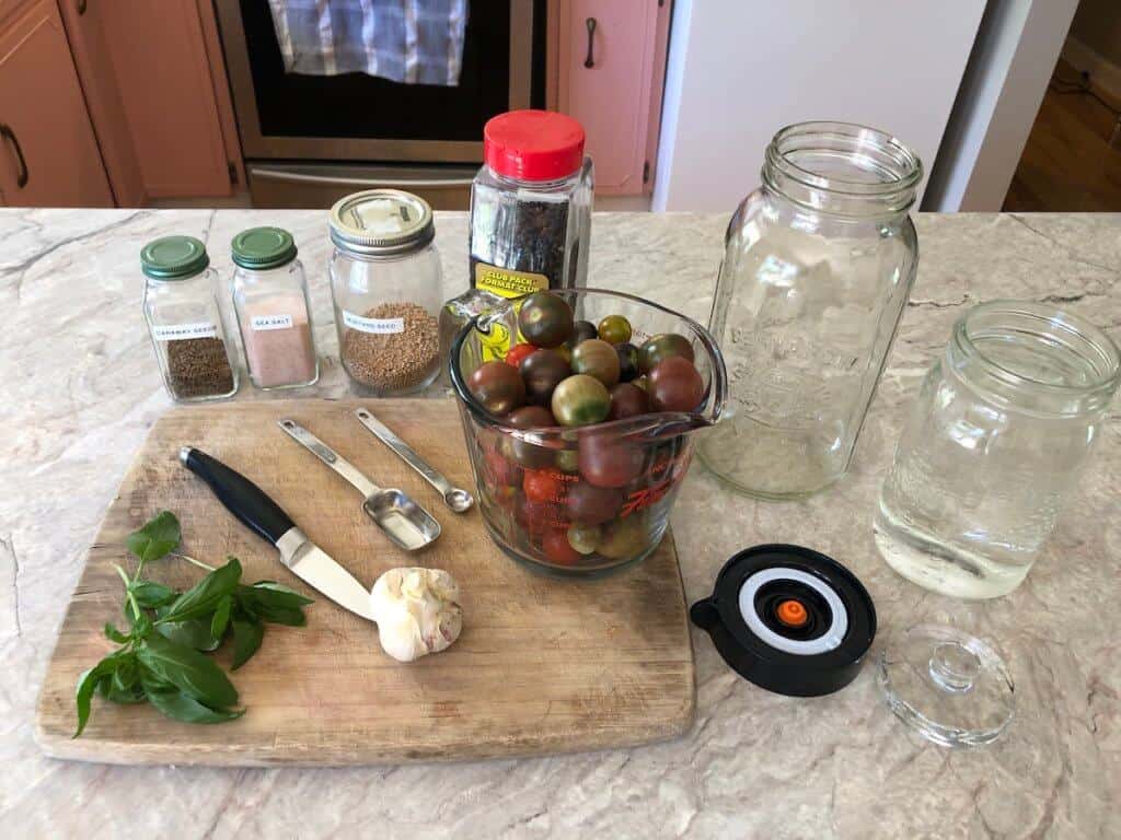 Fermented Cherry Tomatoes Ingredients
