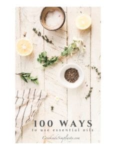 100 ways to use essential oils