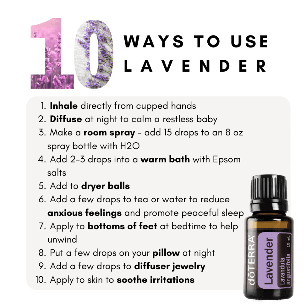 10 ways to use lavender essential oil