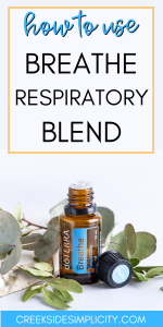 how to use Breathe Respiratory Blend