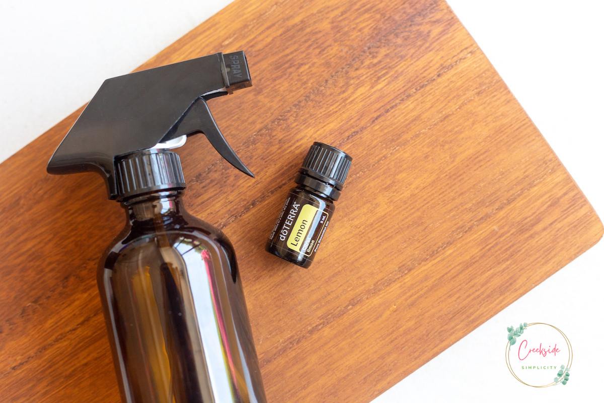 Homemade All-Purpose Cleaning Spray with Essential Oils