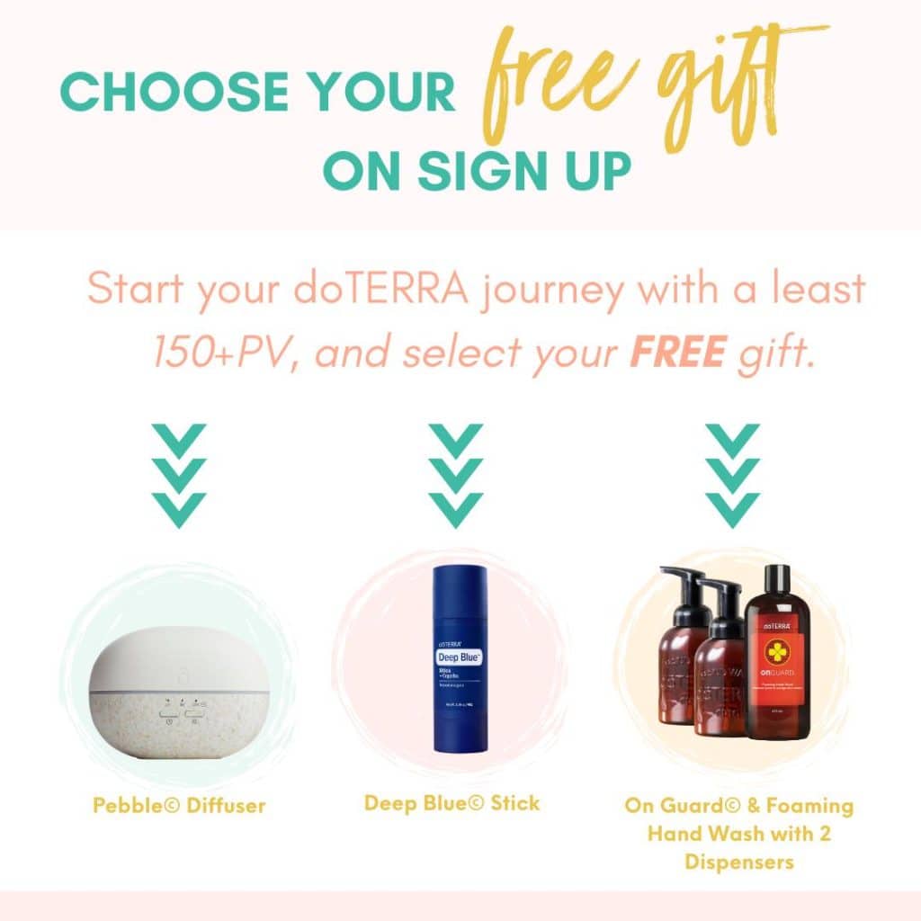 doTERRA Canada free gift with 150 PV purchase