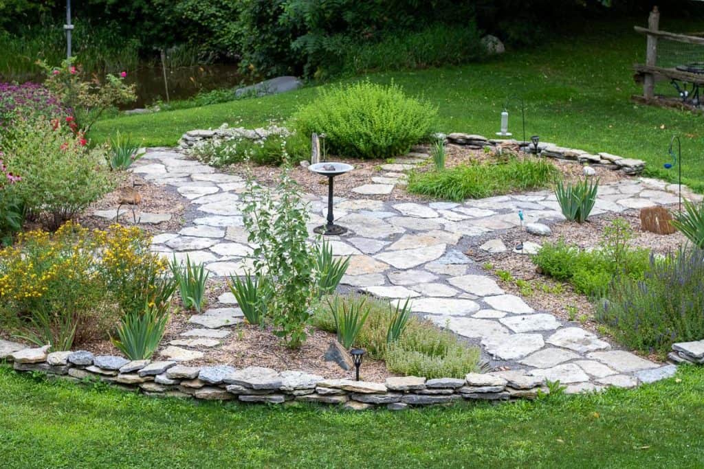 herbal medicine wheel garden